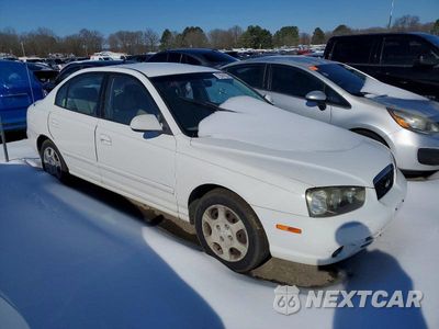 Czwarte zdjęcie samochodu z boku: 2001 HYUNDAI ELANTRA GLS VIN:KMHDN45D21U185325 - miniatura
