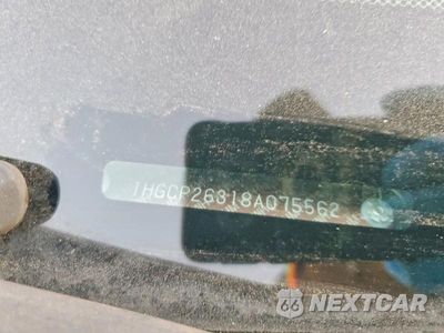 Zdjęcie 12 z 12 samochodu: 2008 HONDA ACCORD LX VIN:1HGCP26318A075562 - miniatura