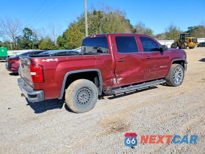 Trzecie zdjęcie samochodu z tyłu: 2017 GMC SIERRA K1500 SLE VIN:3GTU2MEC0HG135931 - miniatura