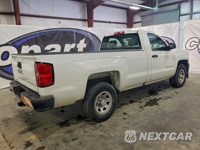 Trzecie zdjęcie samochodu z tyłu: 2018 CHEVROLET SILVERADO C1500 VIN:1GCNCNEH6JZ221298 - miniatura