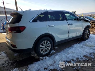 Trzecie zdjęcie samochodu z tyłu: 2019 KIA SORENTO LX VIN:5XYPGDA59KG486963 - miniatura