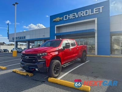 Drugie zdjęcie samochodu z przodu: 2021 CHEVROLET SILVERADO K1500 LT TRAIL BOSS VIN:3GCPYFED3MG246645 - miniatura