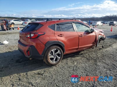 Trzecie zdjęcie samochodu z tyłu: 2024 SUBARU CROSSTREK PREMIUM VIN:JF2GUADC3RH358027 - miniatura
