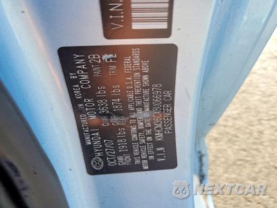 Zdjęcie 12 z 13 samochodu: 2008 HYUNDAI ACCENT GS VIN:KMHCM36CX8U066978 - miniatura