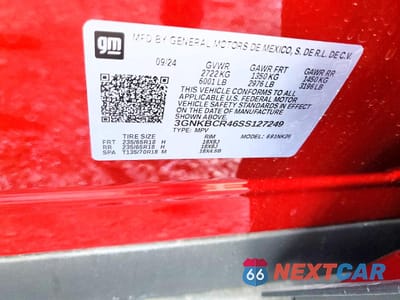 Zdjęcie 13 z 13 samochodu: 2025 CHEVROLET BLAZER VIN:3GNKBCR46SS127249 - miniatura