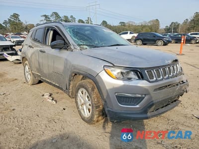 Czwarte zdjęcie samochodu z boku: 2020 JEEP COMPASS SPORT VIN:3C4NJCAB2LT150851 - miniatura
