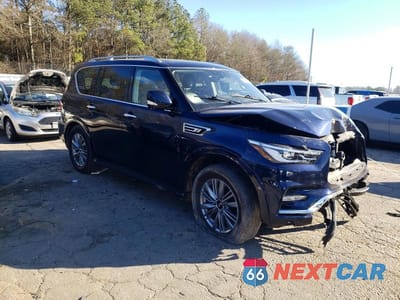 Czwarte zdjęcie samochodu z boku: 2024 INFINITI QX80 LUXE VIN:JN8AZ2AE6R9329878 - miniatura