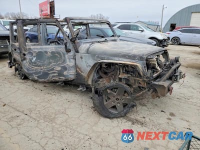 Czwarte zdjęcie samochodu z boku: 2011 JEEP WRANGLER UNLIMITED SPORT VIN:1J4BA3H18BL507728 - miniatura