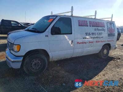 2002 FORD E150 UTILITY / SERVICE VAN 1FTRE14252HA55350 - główne zdjęcie licytacji z USA - miniatura