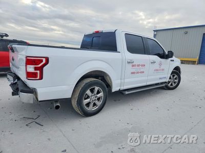 Trzecie zdjęcie samochodu z tyłu: 2018 FORD F150 SUPERCREW VIN:1FTEW1CP6JKD65825 - miniatura