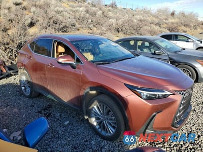 Czwarte zdjęcie samochodu z boku: 2025 LEXUS NX 350H BASE VIN:2T2GKCEZ9SC039675 - miniatura
