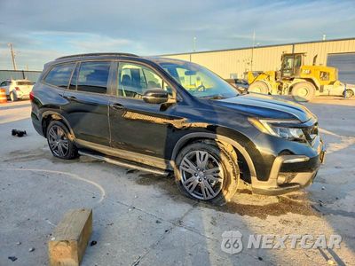 Czwarte zdjęcie samochodu z boku: 2022 HONDA PILOT SPORT VIN:5FNYF5H39NB034623 - miniatura
