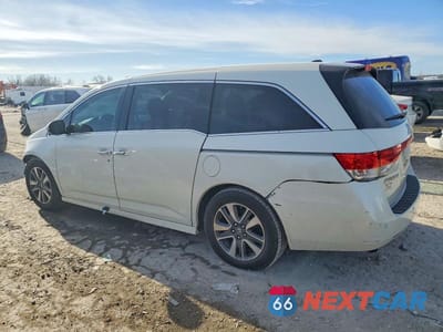 Drugie zdjęcie samochodu z przodu: 2015 HONDA ODYSSEY TOURING VIN:5FNRL5H92FB047023 - miniatura
