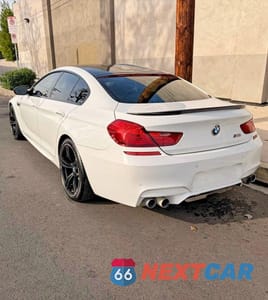 Trzecie zdjęcie samochodu z tyłu: 2017 BMW M6 GRAN COUPE VIN:WBS6E9C54HG437454 - miniatura
