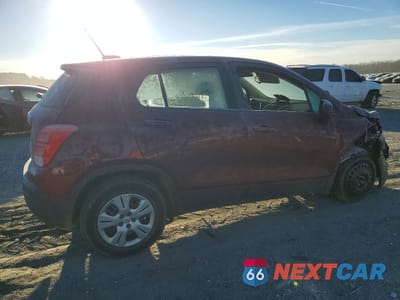 Trzecie zdjęcie samochodu z tyłu: 2016 CHEVROLET TRAX LS VIN:3GNCJKSB2GL134050 - miniatura