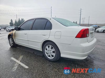 Drugie zdjęcie samochodu z przodu: 2004 HONDA CIVIC LX VIN:2HGES16504H620729 - miniatura