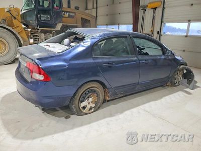 Trzecie zdjęcie samochodu z tyłu: 2009 HOND CIVIC LX VIN:1HGFA15569L010210 - miniatura