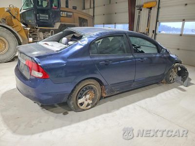 Trzecie zdjęcie samochodu z tyłu: 2009 HONDA CIVIC LX VIN:1HGFA15569L010210 - miniatura