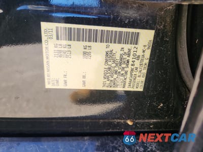 Zdjęcie 12 z 12 samochodu: 2011 NISSAN MAXIMA S VIN:1N4AA5AP0BC841012 - miniatura