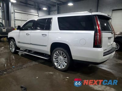 Drugie zdjęcie samochodu z przodu: 2016 CADILLAC ESCALADE ESV PLATINUM VIN:1GYS4KKJ0GR373747 - miniatura