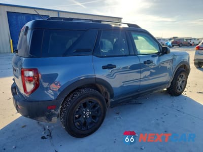 Trzecie zdjęcie samochodu z tyłu: 2025 FORD BRONCO SPORT BIG BEND VIN:3FMCR9BN6SRE51061 - miniatura