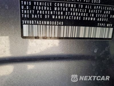 Zdjęcie 14 z 14 samochodu: 2022 VOLKSWAGEN TIGUAN SE VIN:3VV8B7AX4NM008349 - miniatura