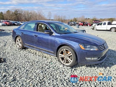 Czwarte zdjęcie samochodu z boku: 2015 VOLKSWAGEN PASSAT SEL VIN:1VWCS7A35FC018880 - miniatura
