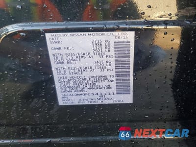 Zdjęcie 13 z 14 samochodu: 2015 INFINITI QX60 BASE VIN:5N1AL0MM0FC541111 - miniatura