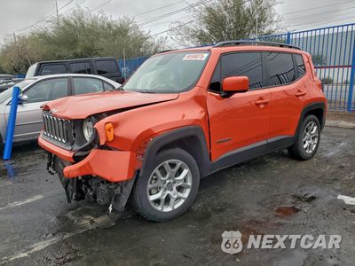 2016 JEEP RENEGADE LATITUDE ZACCJABT4GPE14989 - główne zdjęcie licytacji z USA - miniatura
