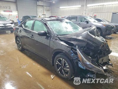 Czwarte zdjęcie samochodu z boku: 2025 NISSAN SENTRA SV VIN:3N1AB8CV1SY376514 - miniatura