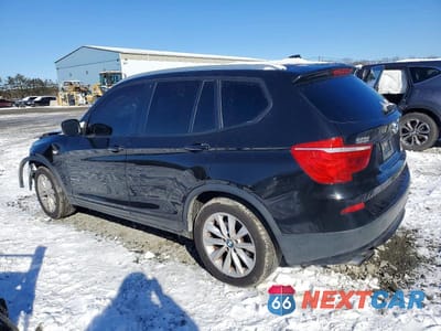 Drugie zdjęcie samochodu z przodu: 2013 BMW X3 XDRIVE28I VIN:5UXWX9C59D0A11832 - miniatura