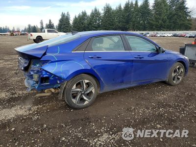 Trzecie zdjęcie samochodu z tyłu: 2023 HYUNDAI ELANTRA HYBRID LIMITED VIN:KMHLN4AJ5PU037251 - miniatura