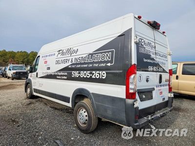 Drugie zdjęcie samochodu z przodu: 2019 RAM PROMASTER 3500 DELIVERY VAN VIN:3C6URVJG3KE519626 - miniatura