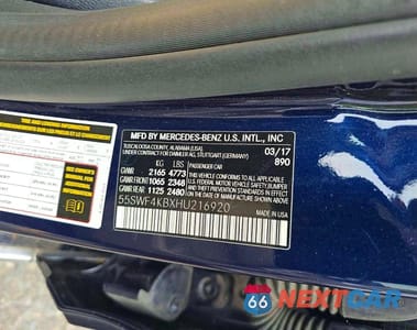 Zdjęcie 10 z 12 samochodu: 2017 MERCEDES-BENZ C 300 4MATIC VIN:55SWF4KBXHU216920 - miniatura