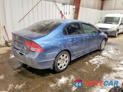 Trzecie zdjęcie samochodu z tyłu: 2008 HONDA CIVIC LX VIN:2HGFA16598H529830 - miniatura