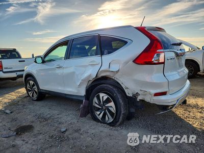 Drugie zdjęcie samochodu z przodu: 2015 HONDA CR-V TOURING VIN:5J6RM4H95FL094738 - miniatura