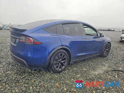 Trzecie zdjęcie samochodu z tyłu: 2022 TESLA MODEL X VIN:7SAXCDE5XNF336736 - miniatura