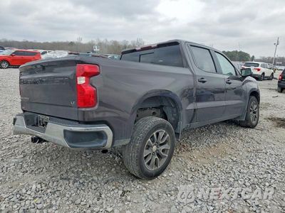 Trzecie zdjęcie samochodu z tyłu: 2020 CHEVROLET SILVERADO C1500 LT VIN:3GCPWCED7LG184900 - miniatura