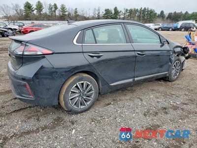 Trzecie zdjęcie samochodu z tyłu: 2020 HYUNDAI IONIQ LIMITED VIN:KMHC85LJ8LU073116 - miniatura