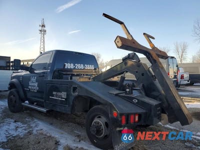 Drugie zdjęcie samochodu z przodu: 2019 RAM 4500 TOW TRUCK VIN:3C7WRKAL8KG566882 - miniatura