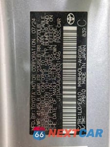 Zdjęcie 12 z 12 samochodu: 2024 TOYOTA PRIUS XLE VIN:JTDACAAU6R3031946 - miniatura