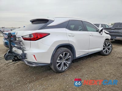 Trzecie zdjęcie samochodu z tyłu: 2018 LEXUS RX 450H BASE VIN:2T2BGMCA8JC026817 - miniatura