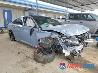 Czwarte zdjęcie samochodu z boku: 2022 HONDA ACCORD SPORT VIN:1HGCV2F38NA013531 - miniatura
