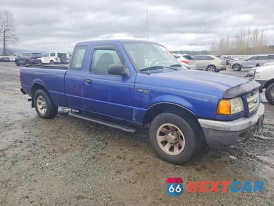 Czwarte zdjęcie samochodu z boku: 2003 FORD RANGER SUPER CAB VIN:1FTYR14U43PB76511 - miniatura