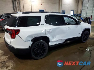 Trzecie zdjęcie samochodu z tyłu: 2023 GMC ACADIA SLT VIN:1GKKNULS4PZ265190 - miniatura