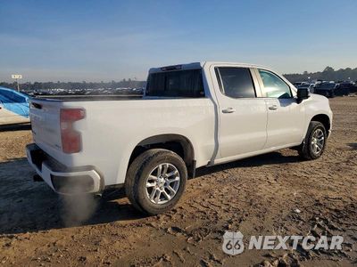 Trzecie zdjęcie samochodu z tyłu: 2022 CHEVROLET SILVERADO K1500 RST VIN:3GCUDEED2NG512375 - miniatura