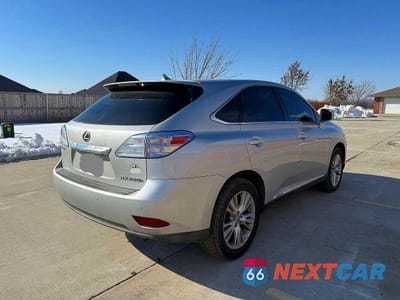Czwarte zdjęcie samochodu z boku: 2012 LEXUS RX 450H VIN:JTJZB1BA0C2407741 - miniatura