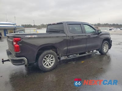 Trzecie zdjęcie samochodu z tyłu: 2019 CHEVROLET SILVERADO K1500 LT VIN:1GCUYDED5KZ396714 - miniatura