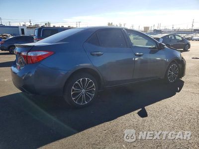 Trzecie zdjęcie samochodu z tyłu: 2016 TOYOTA COROLLA S PLUS VIN:5YFBURHE2GP544632 - miniatura