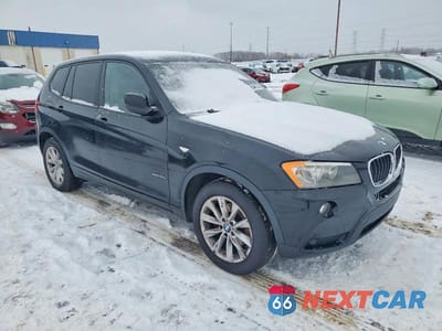 Czwarte zdjęcie samochodu z boku: 2013 BMW X3 XDRIVE28I VIN:5UXWX9C55D0A28028 - miniatura
